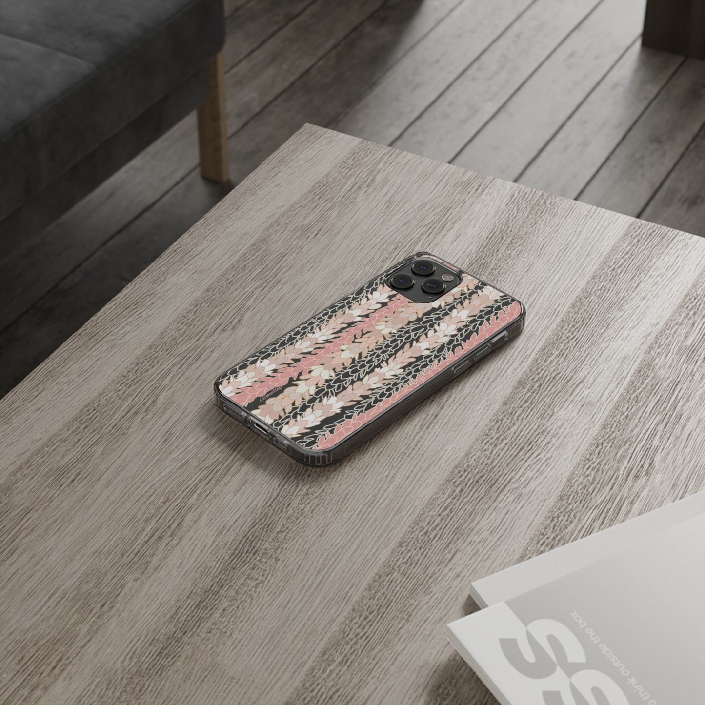 Pakalana Stringing Peach CLEAR Case