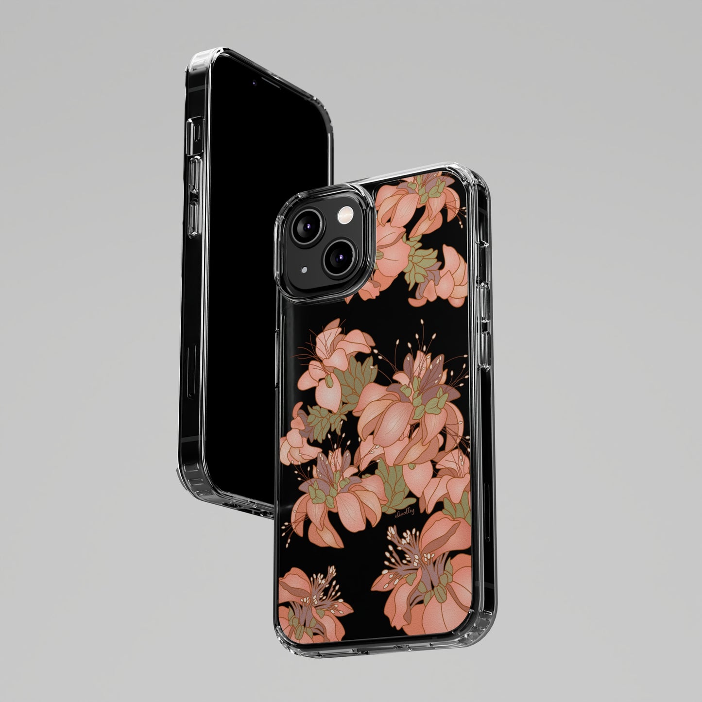Wili Wili Flowers CLEAR Case