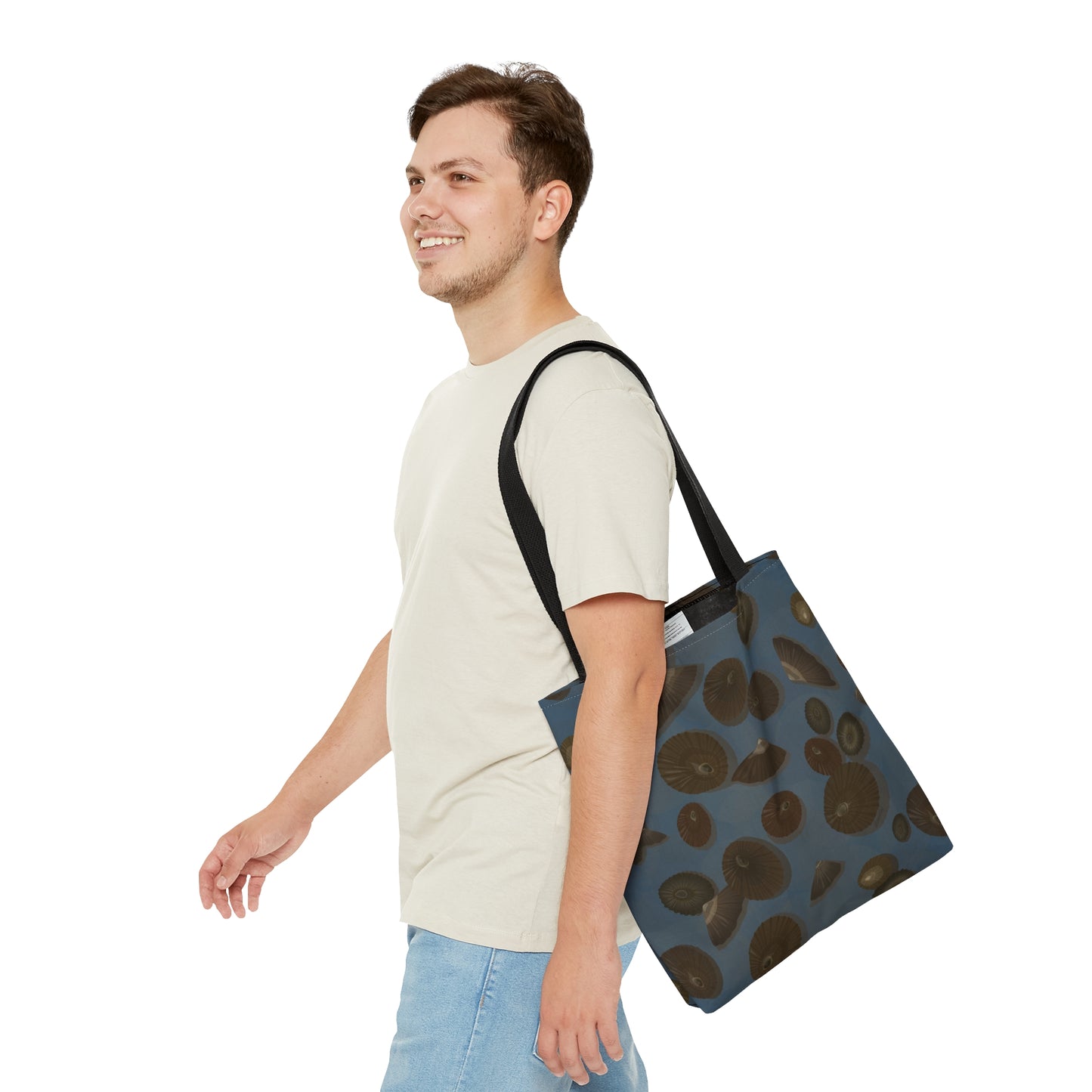 Tote bag- Lil Opihi Blue