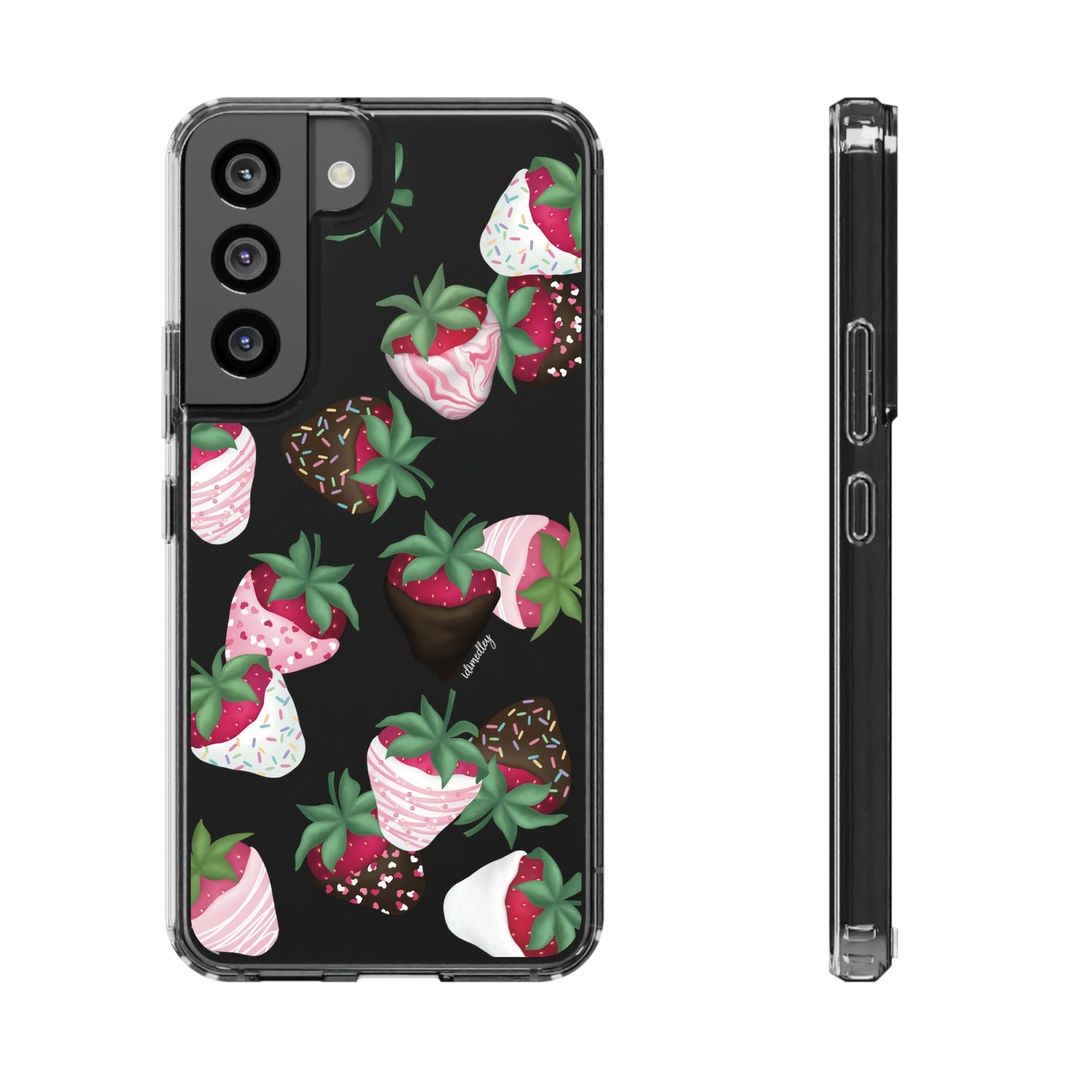 Chocolate Dipped Strawberries CLEAR Case