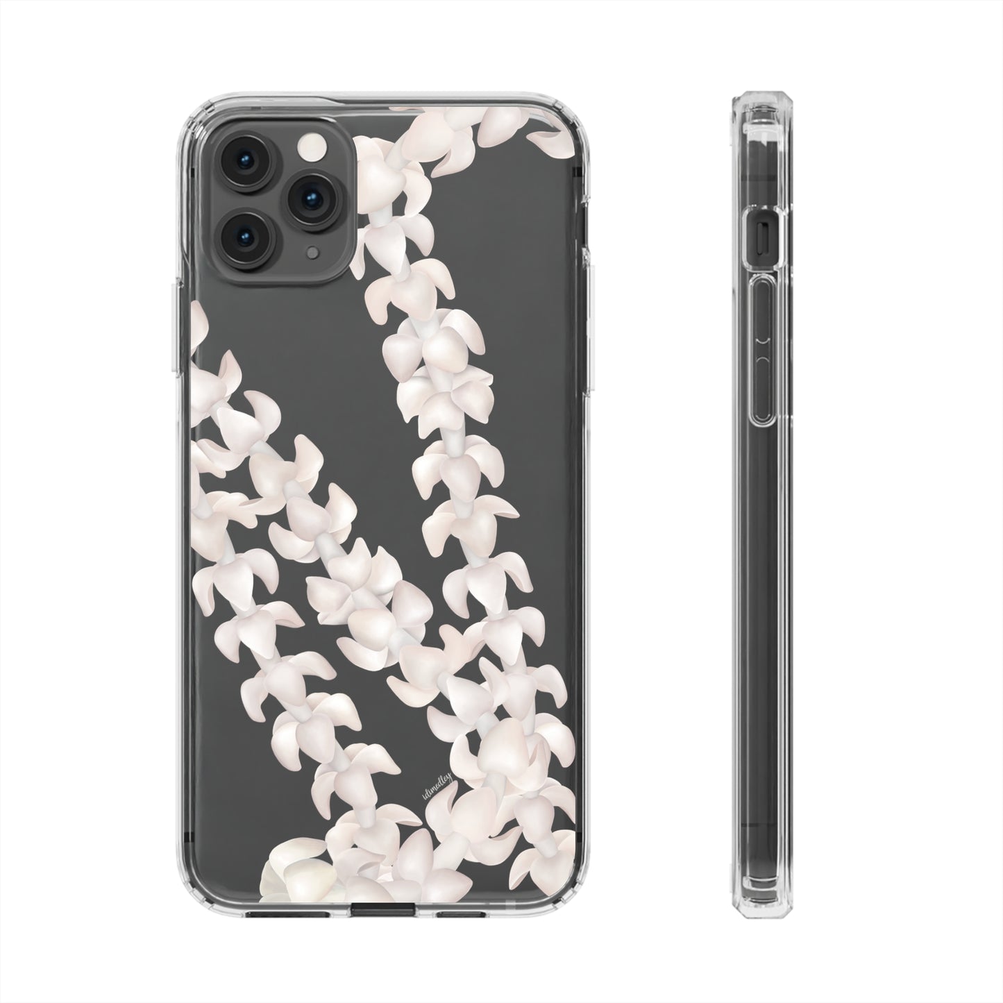 Puakenikeni Lei (Blush Pink) CLEAR Case