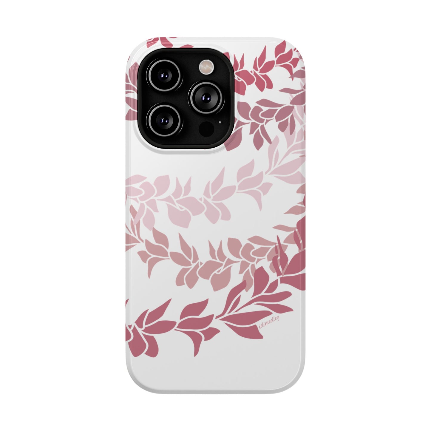 Plumeria Leis in Color Me Pinks (White)