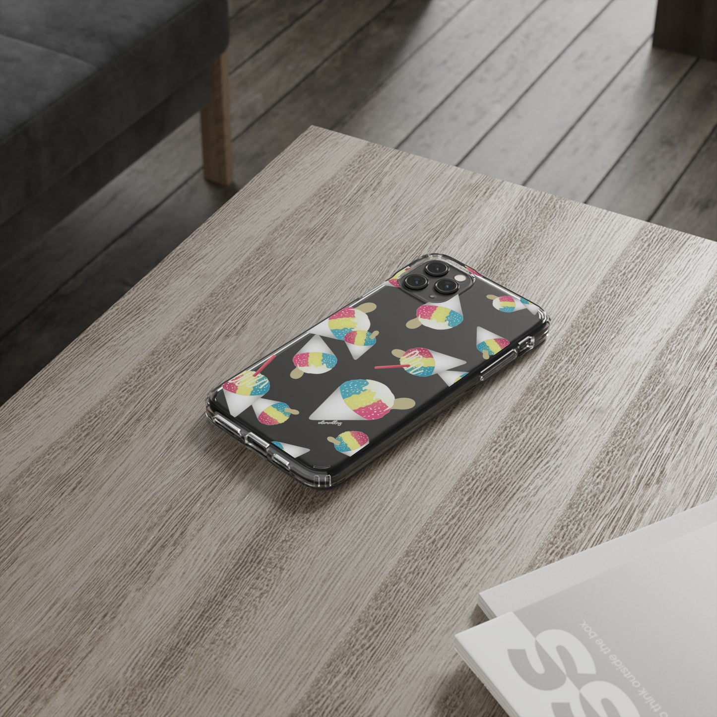 Rainbow Shave Ice CLEAR Case