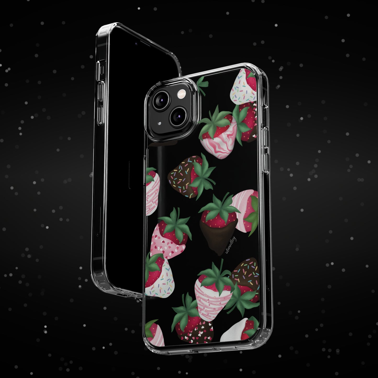 Chocolate Dipped Strawberries CLEAR Case