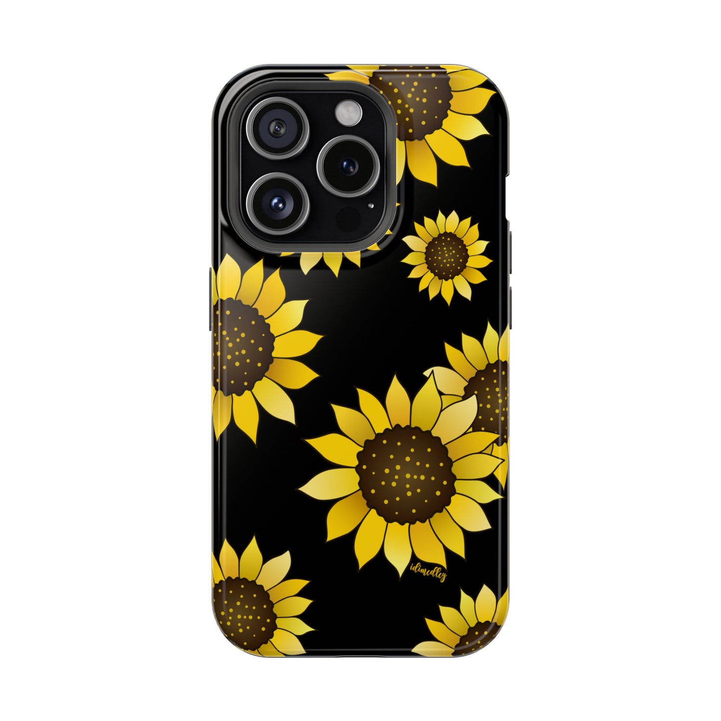 Sunflowers (Black)