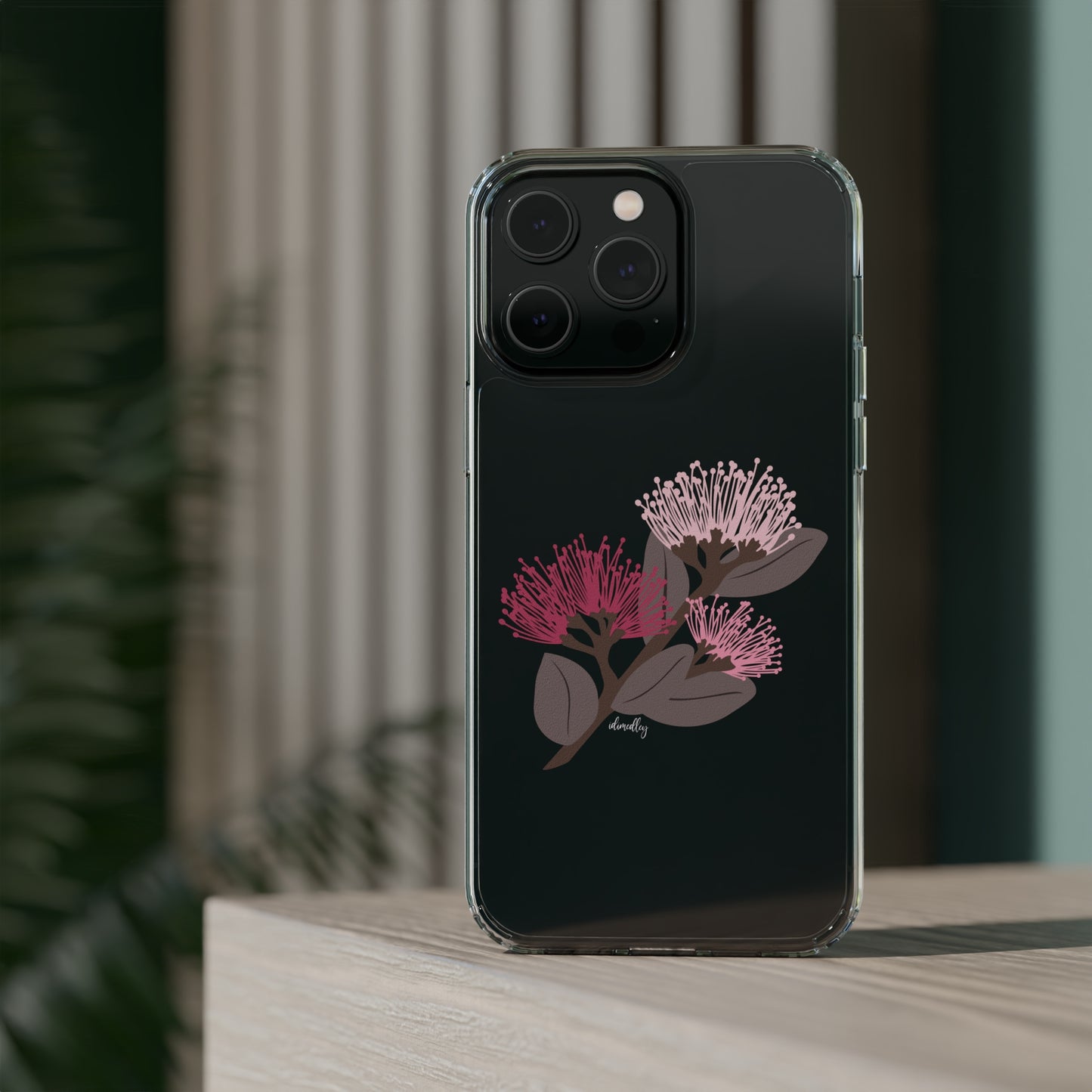 Ohia Blossoms on Branch CLEAR Case