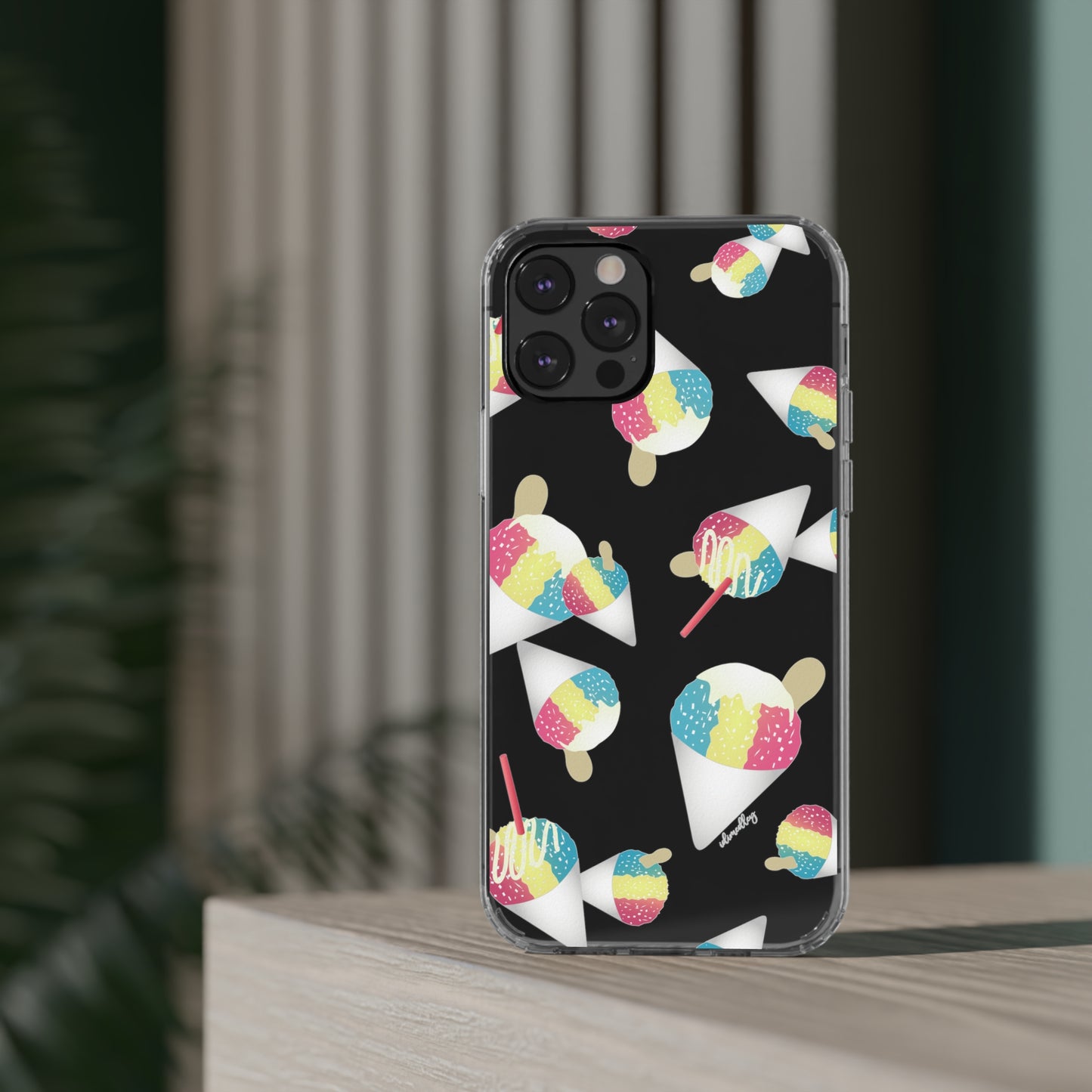 Rainbow Shave Ice CLEAR Case