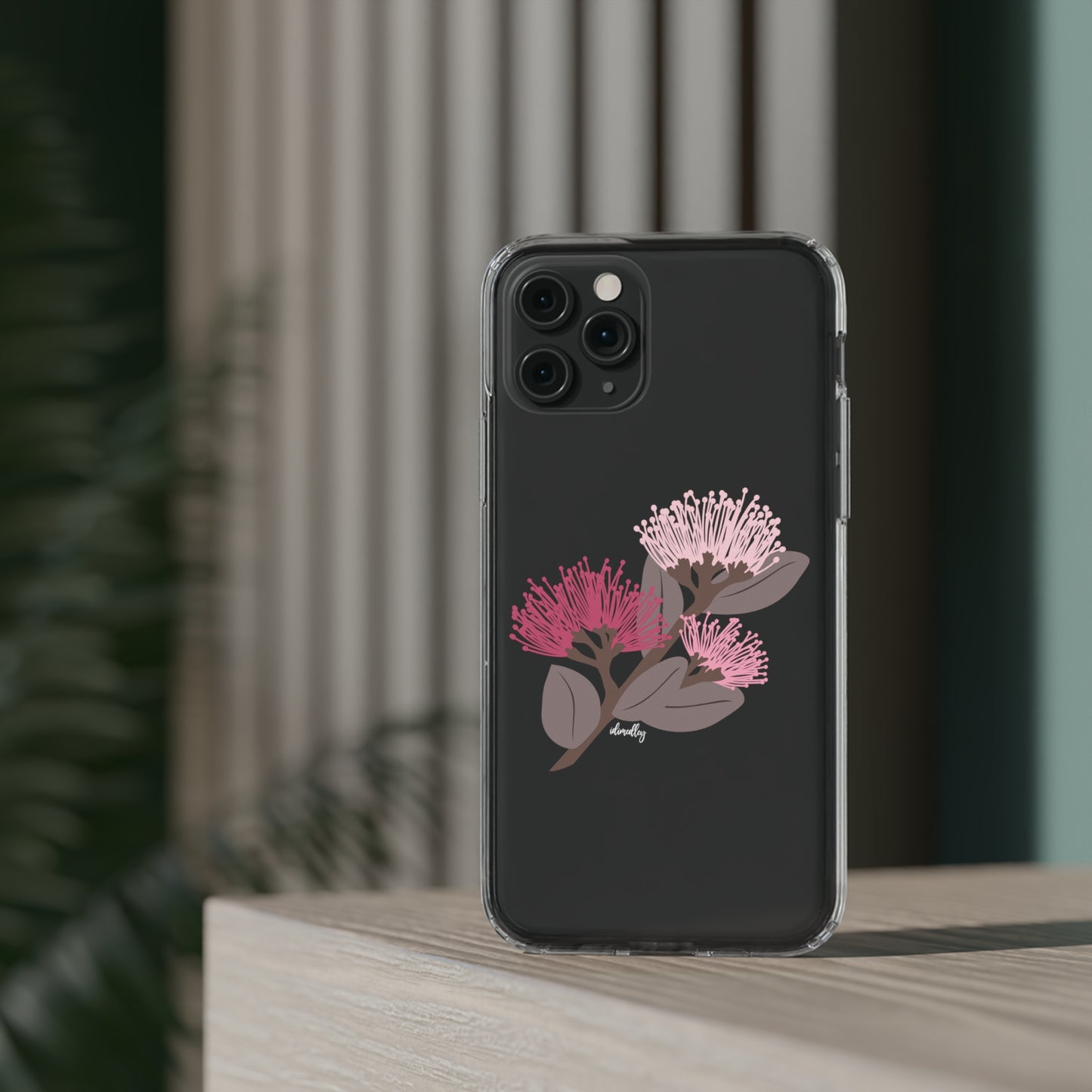 Ohia Blossoms on Branch CLEAR Case
