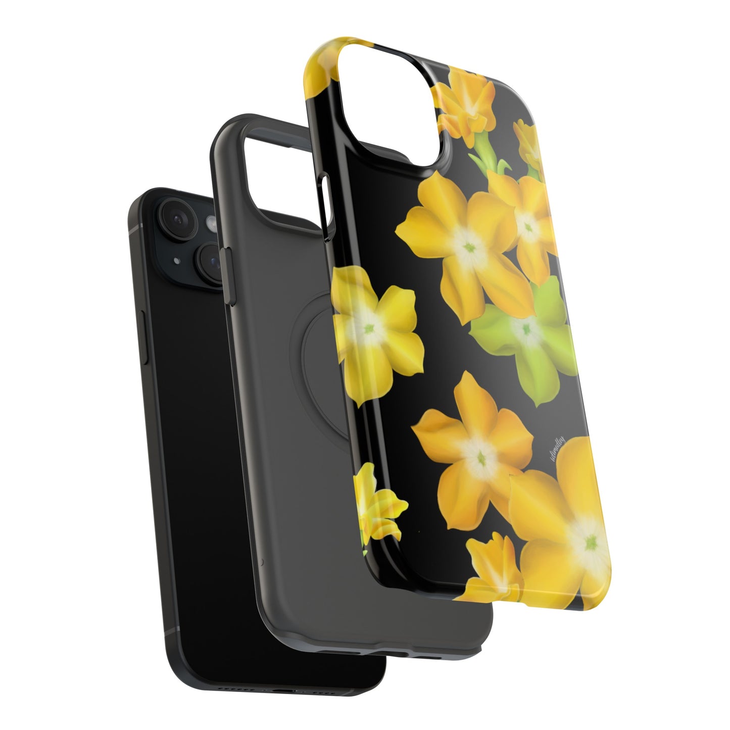 Pakalana Blooms (Black)