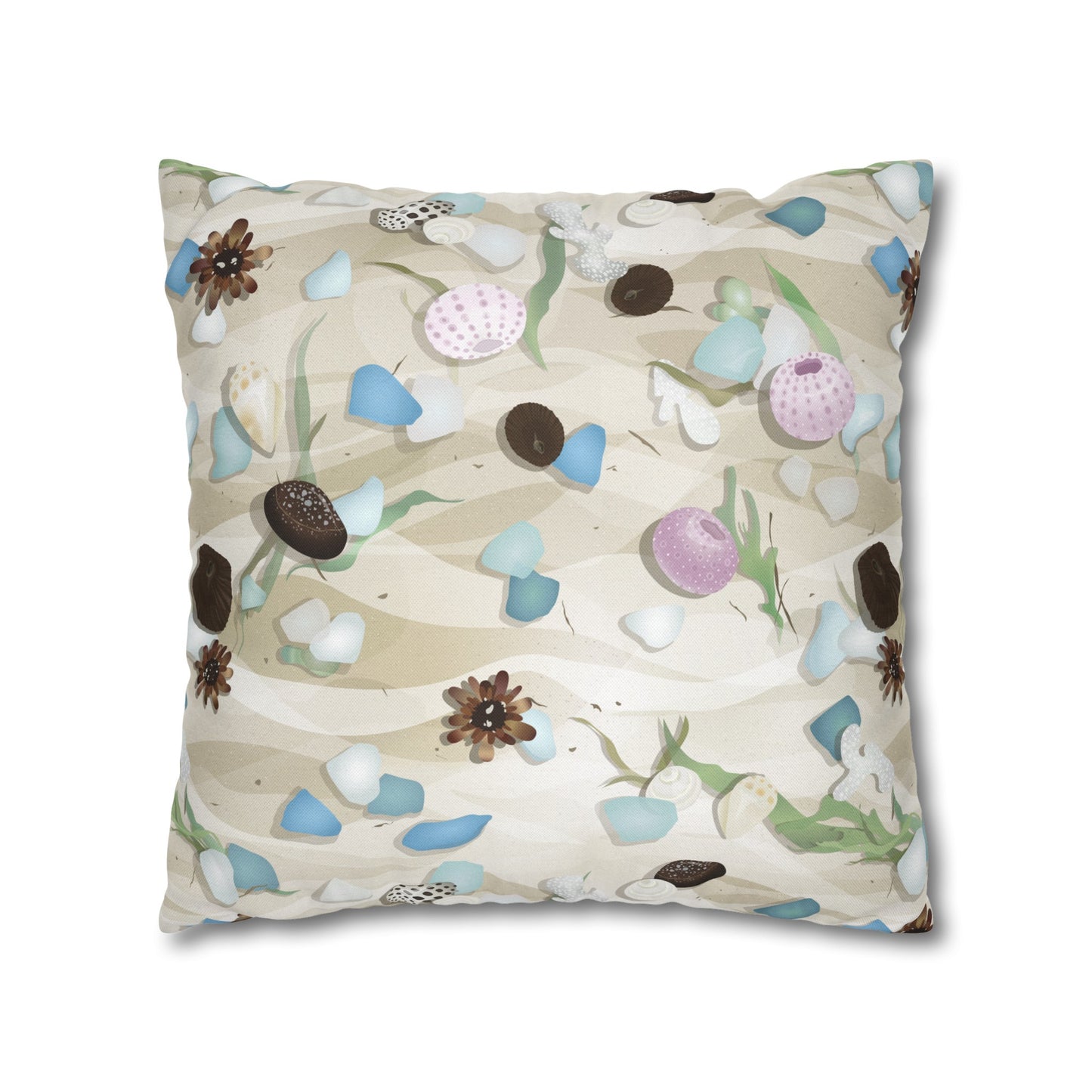 Throw Pillow Covers- Hawaiian Sandy Shores