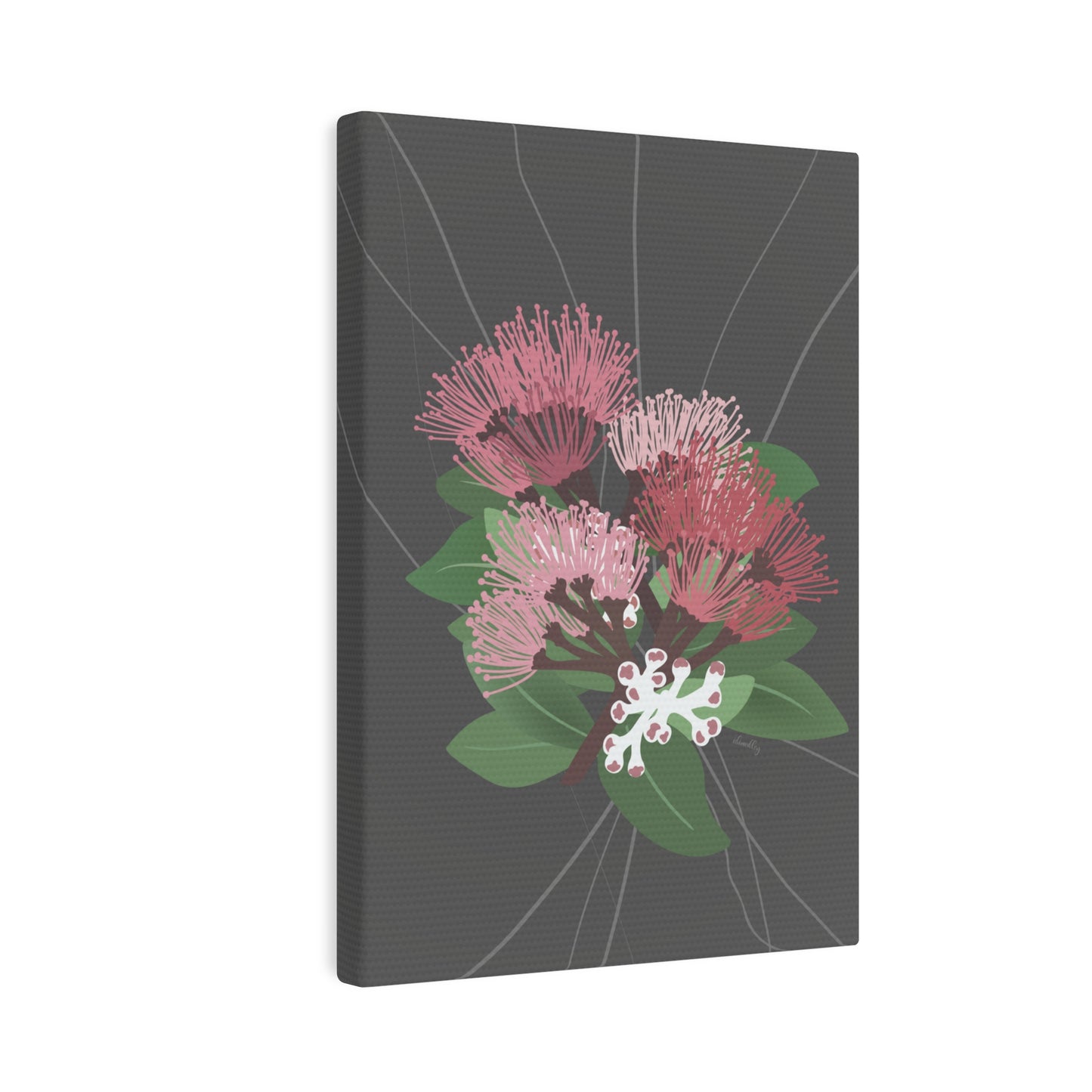 Canvas Photo Tile- Ohia Lehua