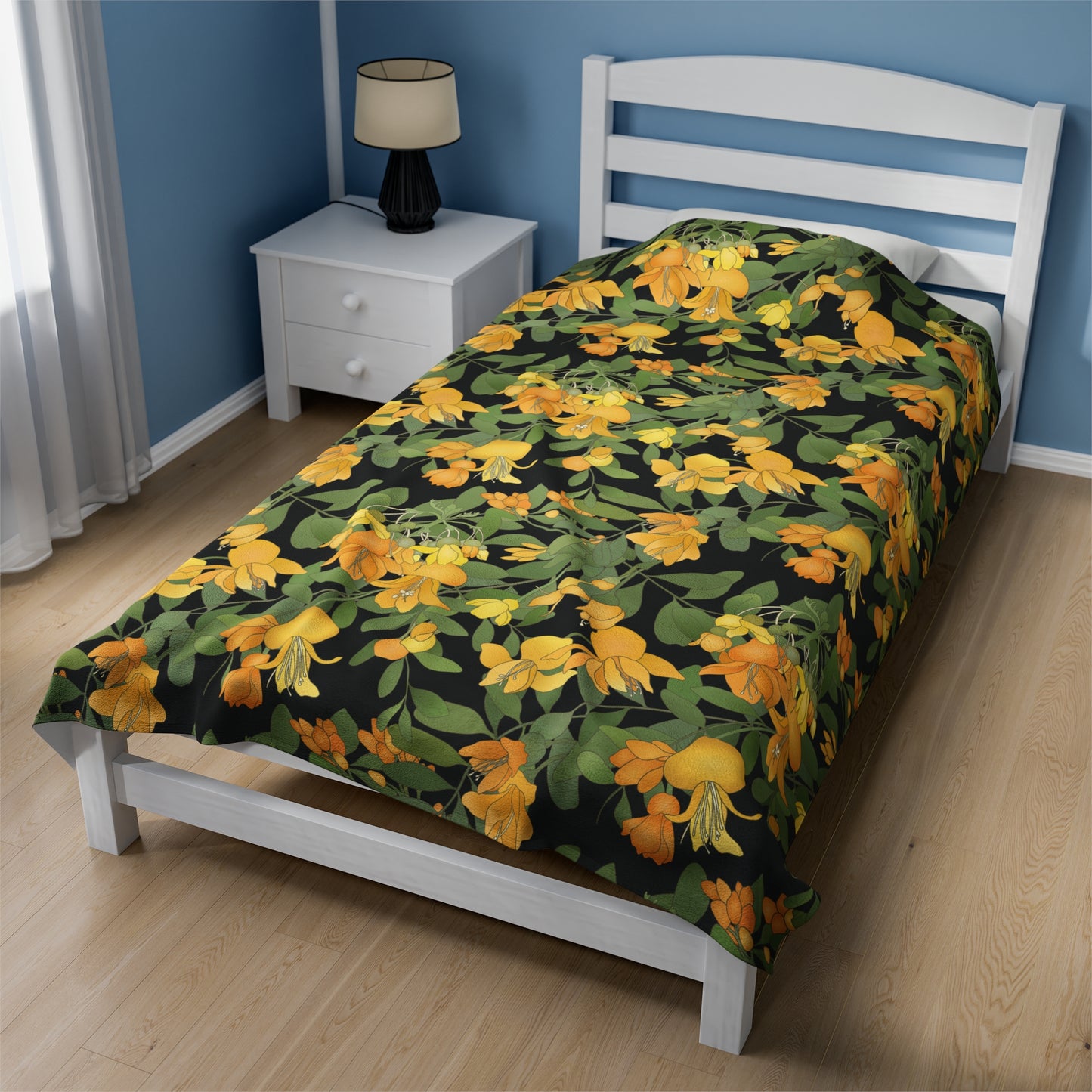 Velveteen Blanket-Mamane Flower Cluster