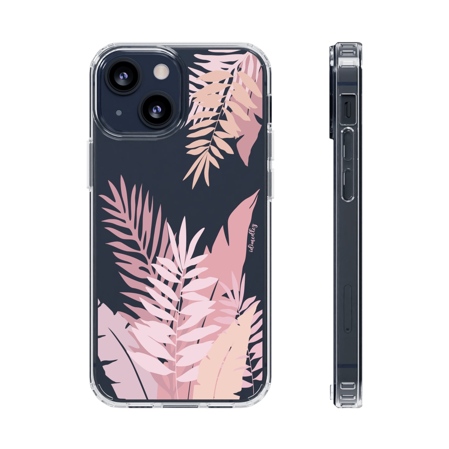 Whispering Leaves (Pink) CLEAR Case