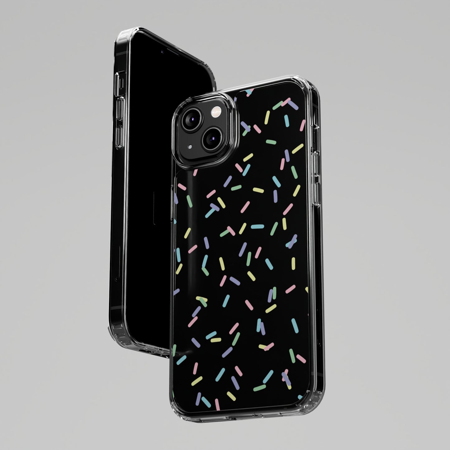 Rainbow Sprinkles CLEAR Case