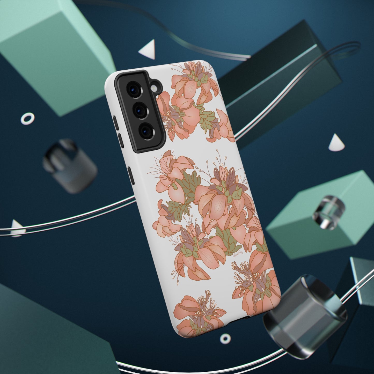 Wili Wili Flowers (White)
