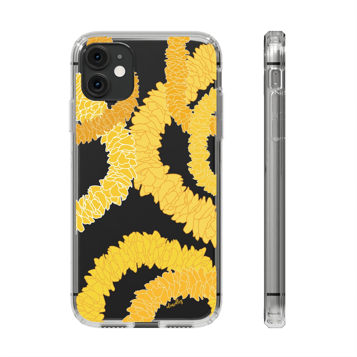 Ilima Flower Lei CLEAR Case