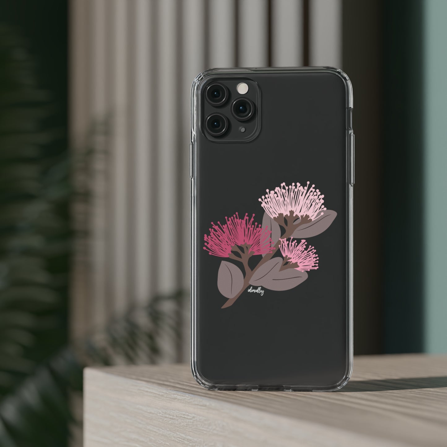 Ohia Blossoms on Branch CLEAR Case
