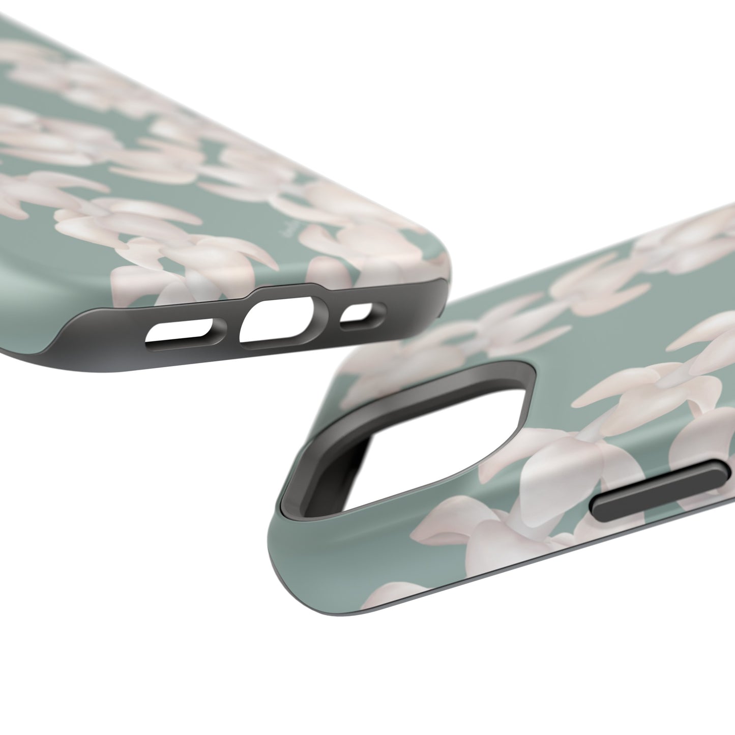 Puakenikeni Lei Blushing (Light Green)