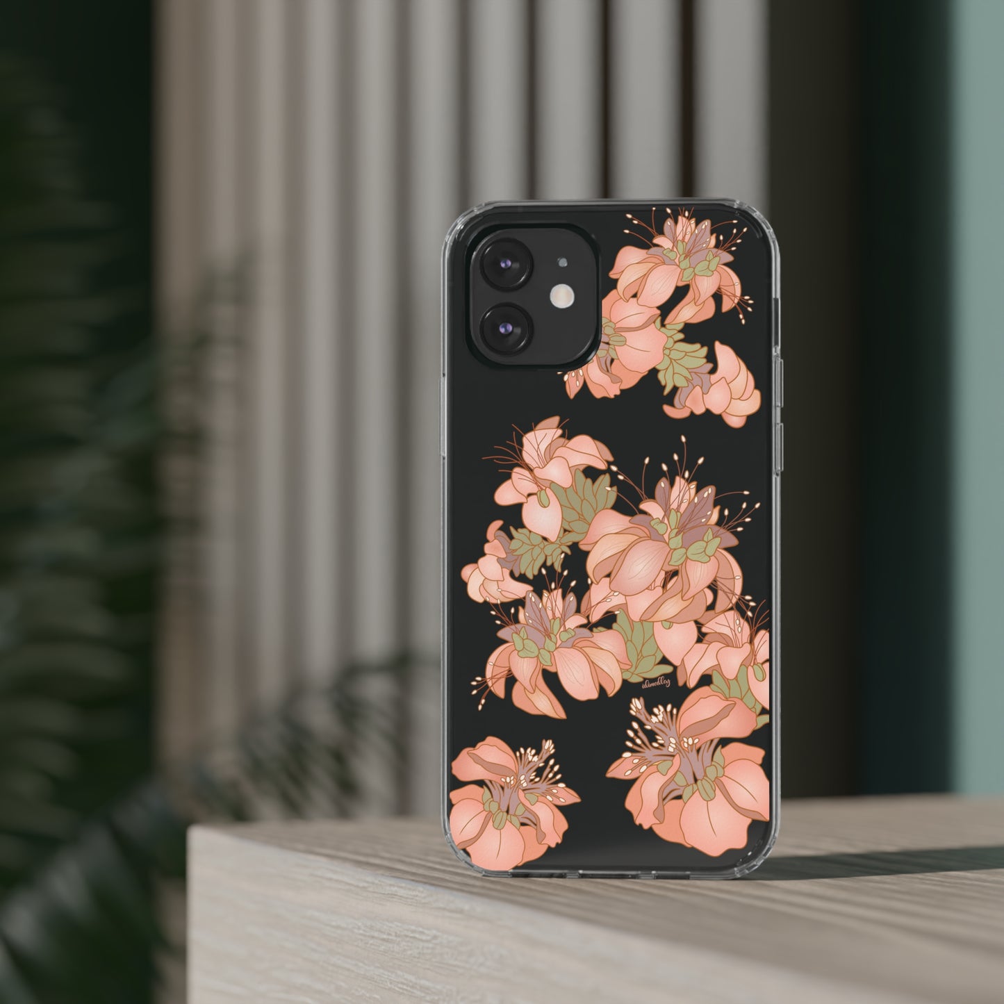 Wili Wili Flowers CLEAR Case