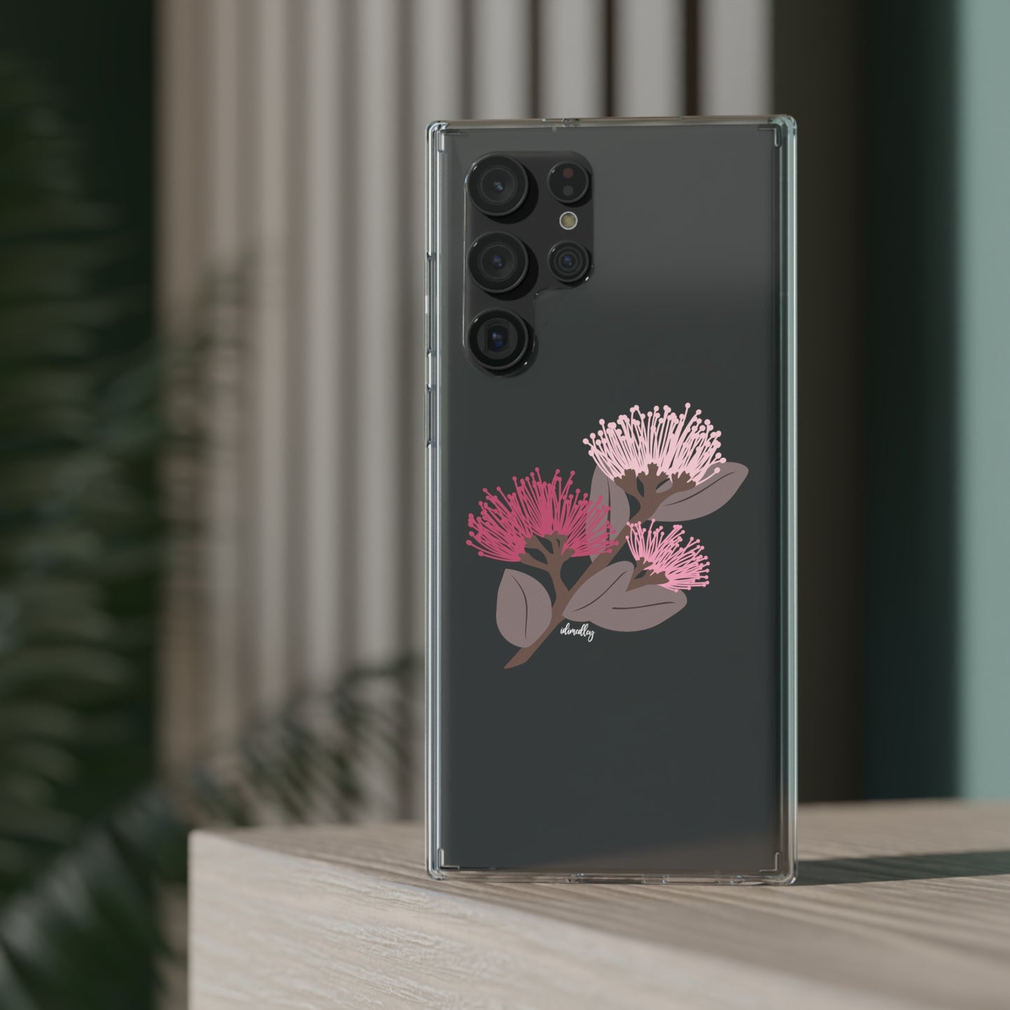 Ohia Blossoms on Branch CLEAR Case