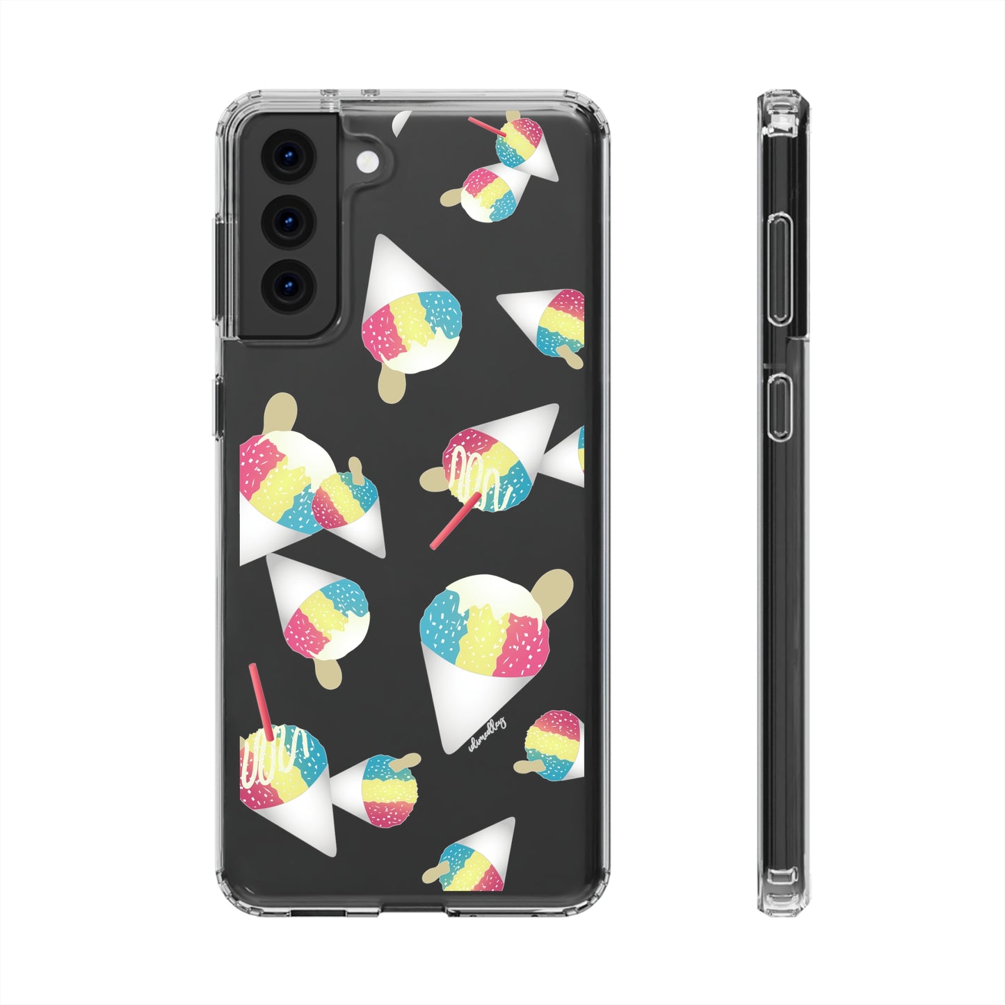 Rainbow Shave Ice CLEAR Case