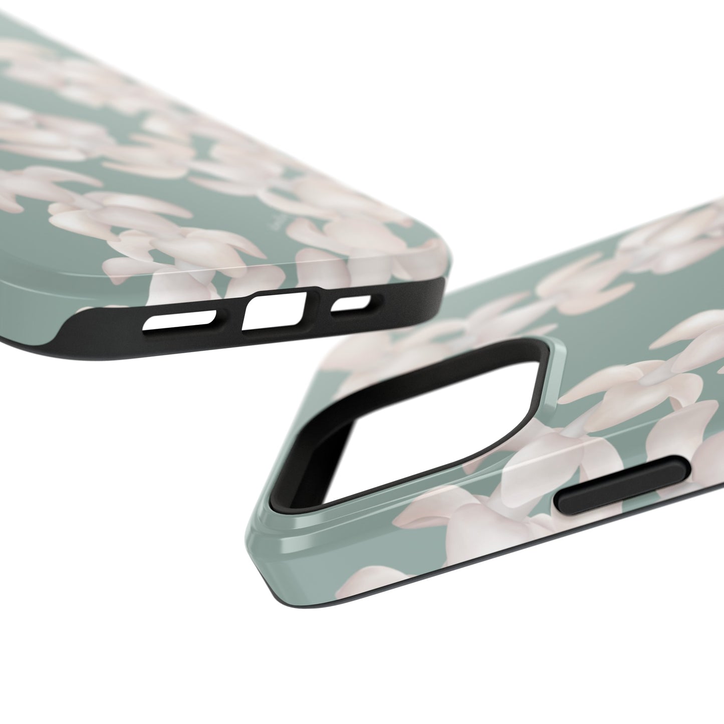Puakenikeni Lei Blushing (Light Green)