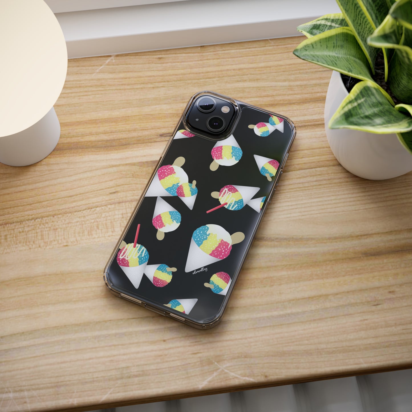 Rainbow Shave Ice CLEAR Case