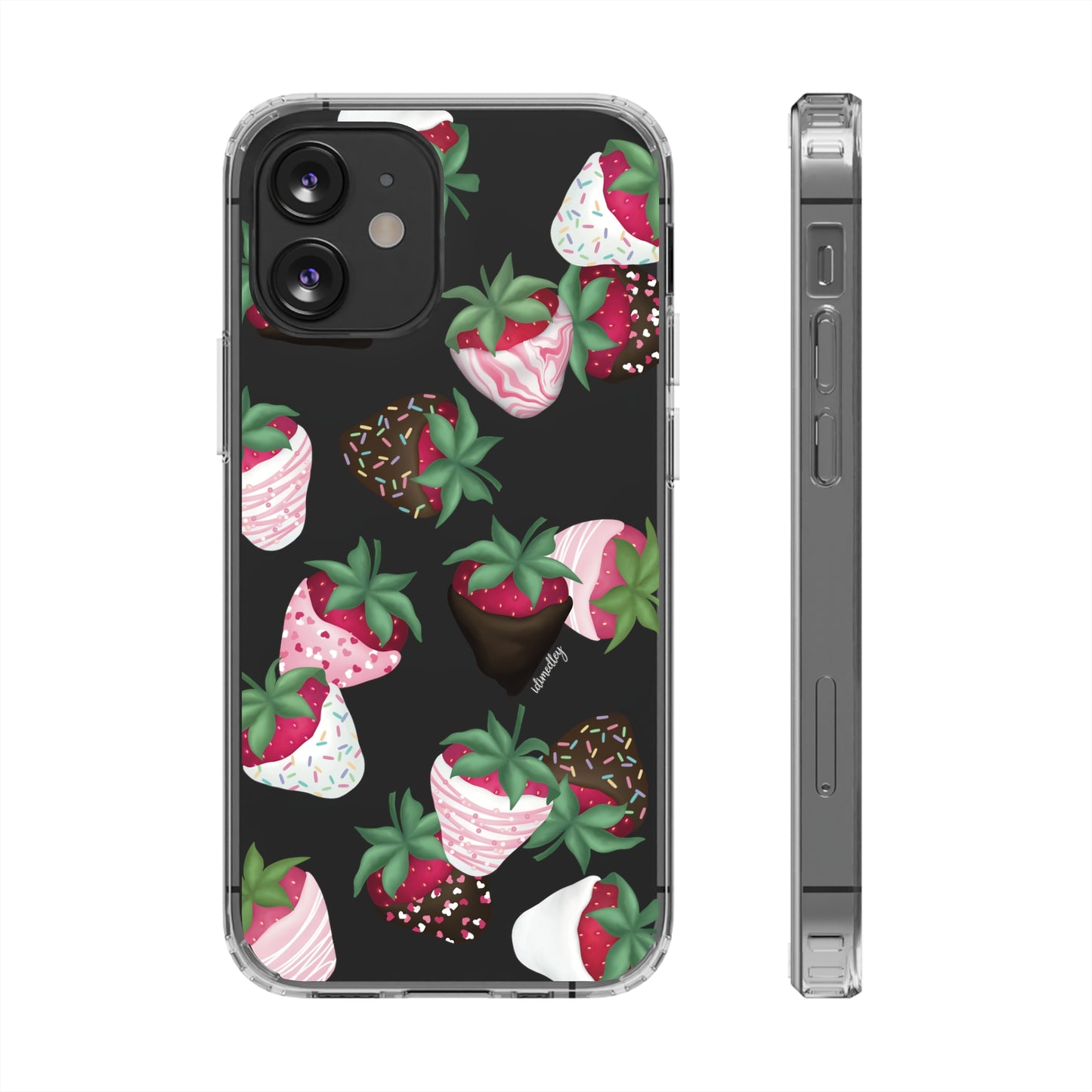 Chocolate Dipped Strawberries CLEAR Case
