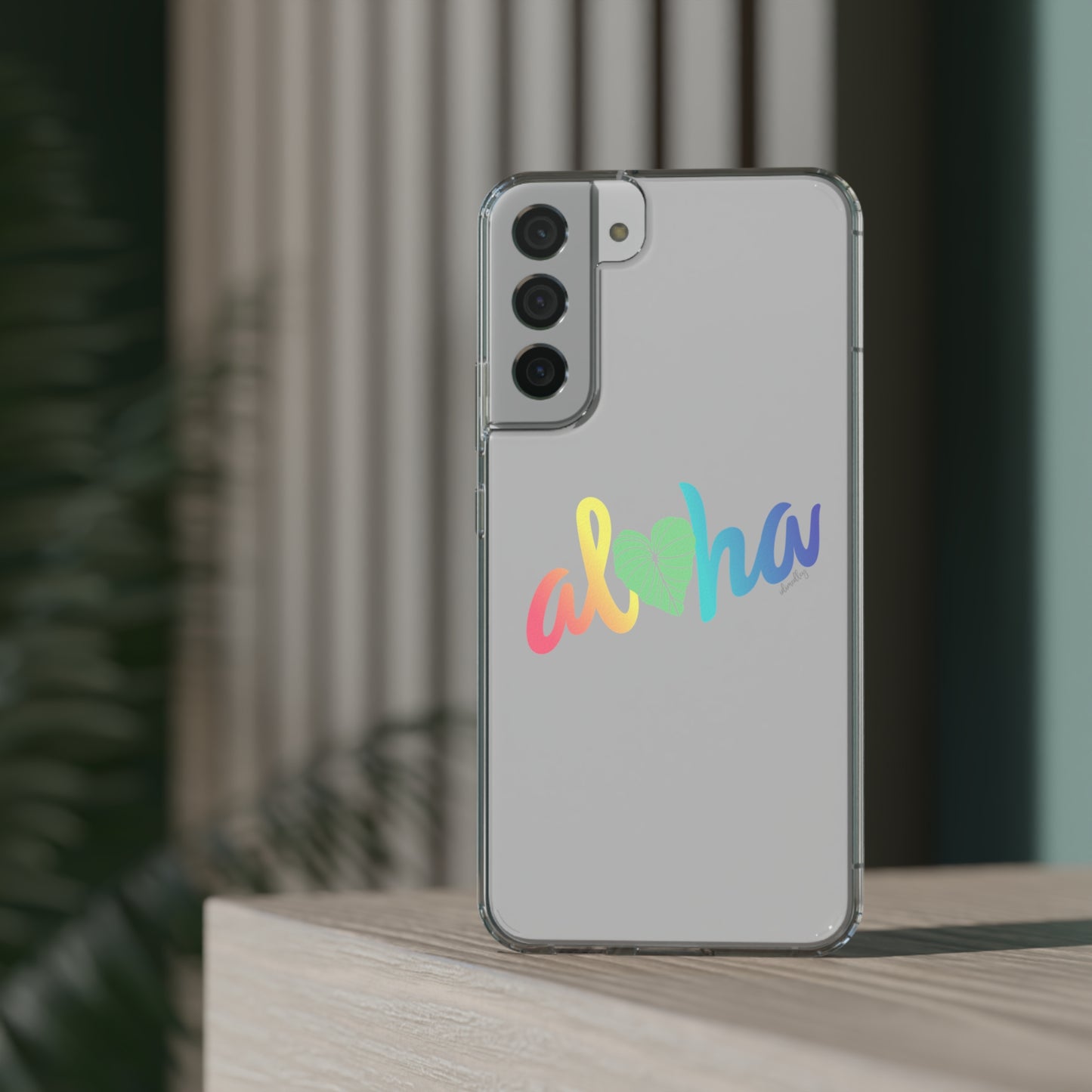 Aloha Kalo CLEAR Case