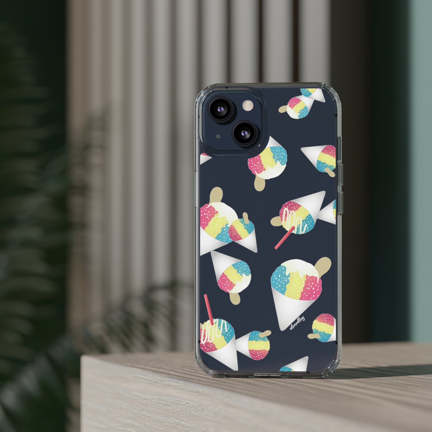 Rainbow Shave Ice CLEAR Case
