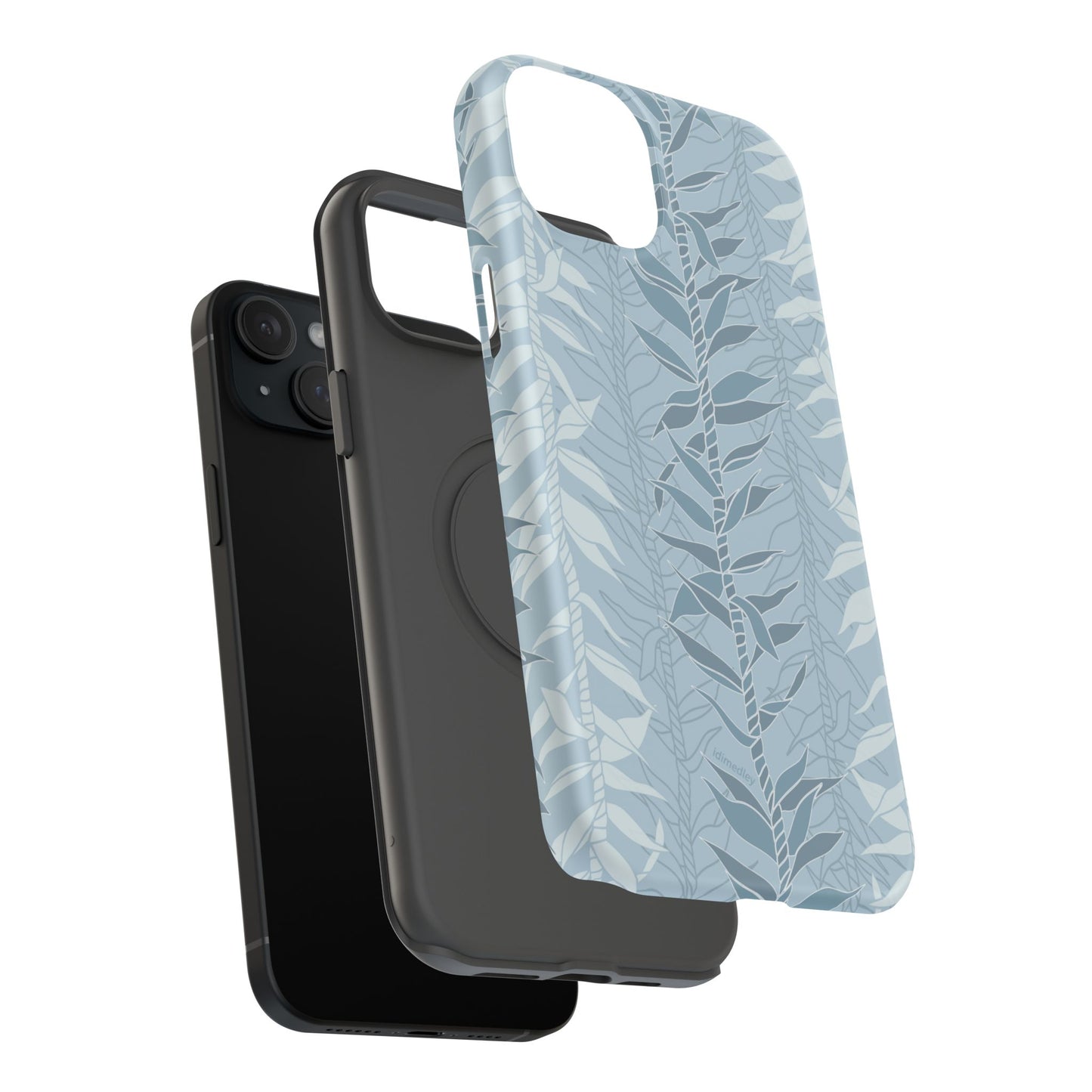 Ti Leaf Lucky Lei (Steel Blue)