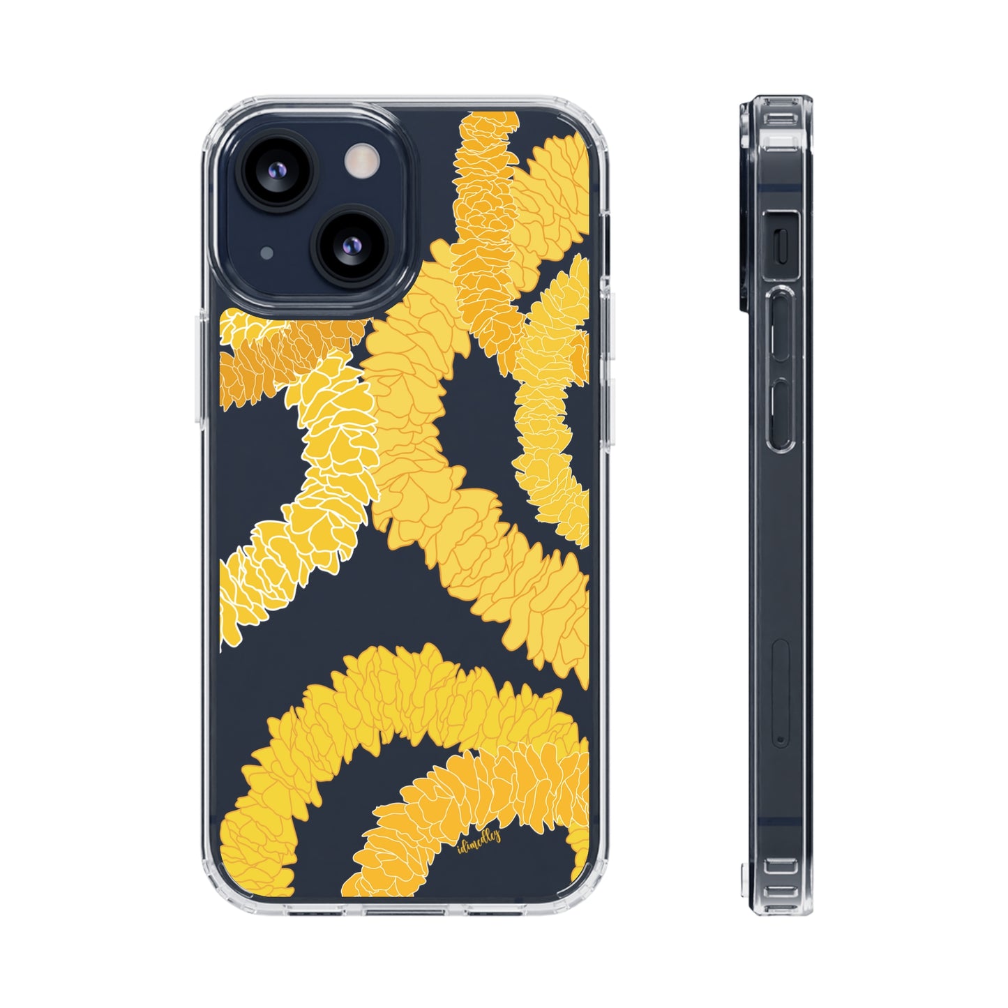 Ilima Flower Lei CLEAR Case