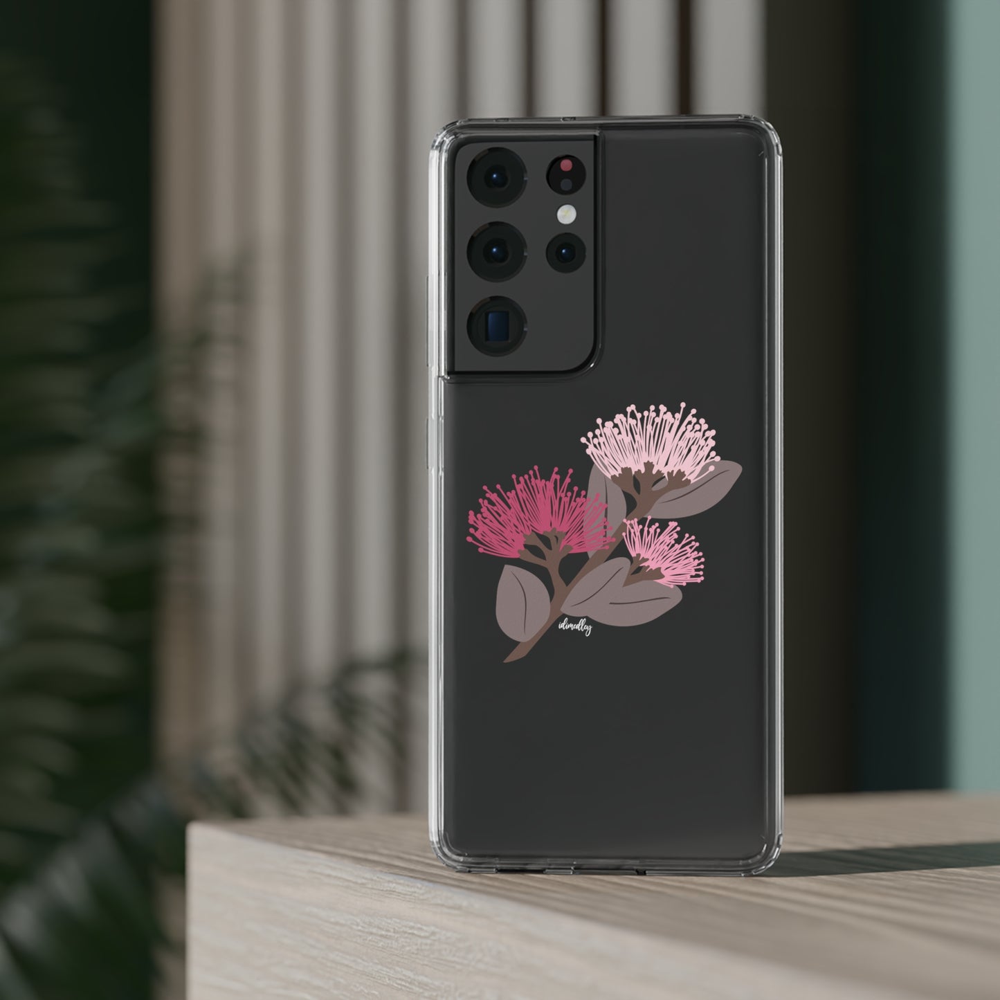 Ohia Blossoms on Branch CLEAR Case