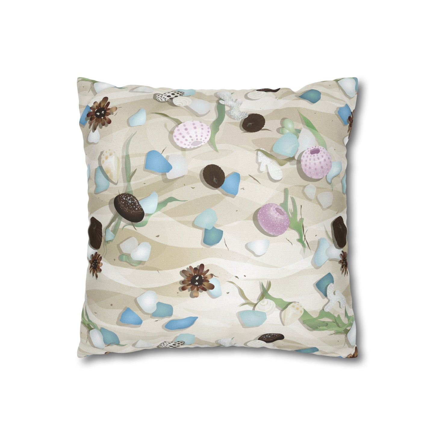 Throw Pillow Covers- Hawaiian Sandy Shores