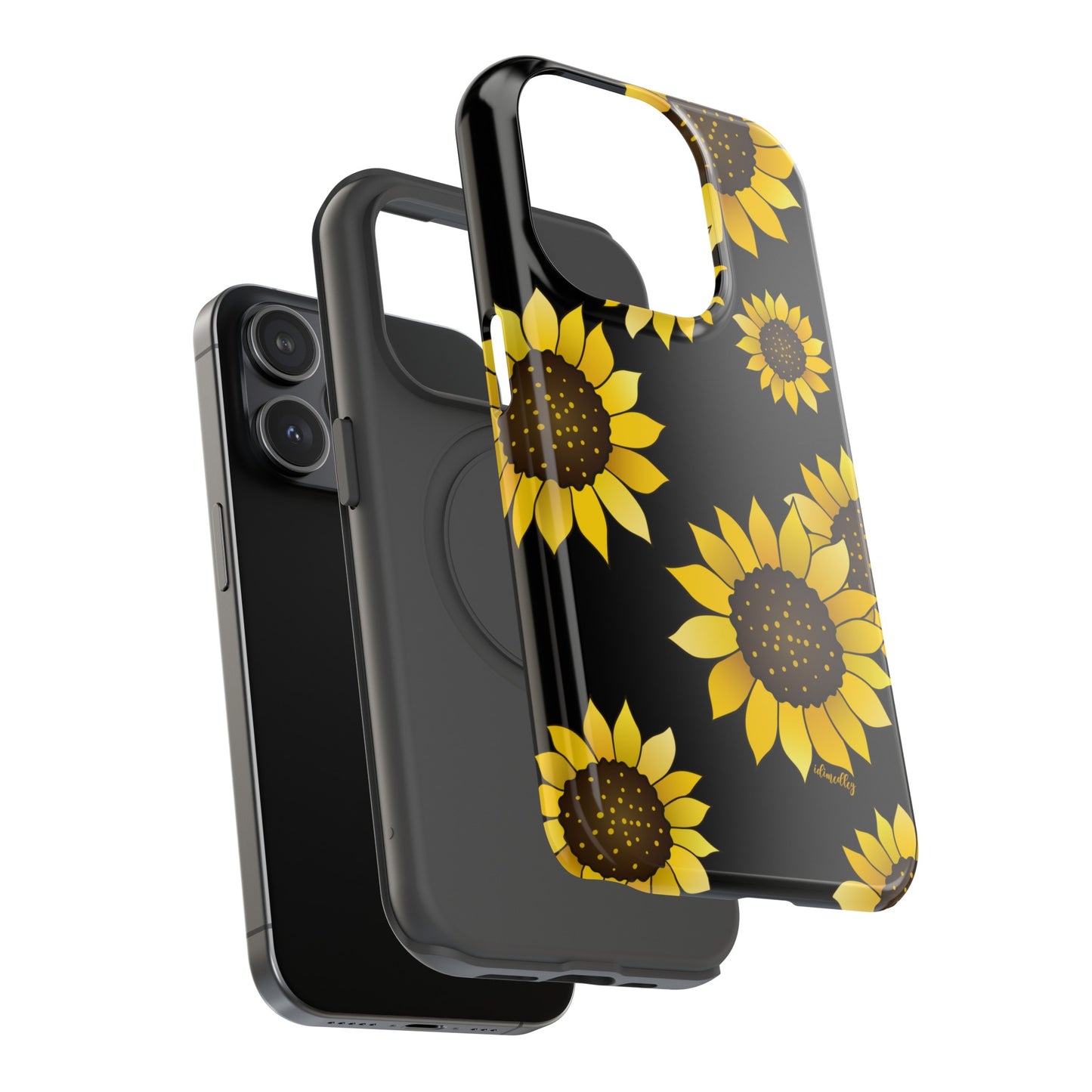 Sunflowers (Black)