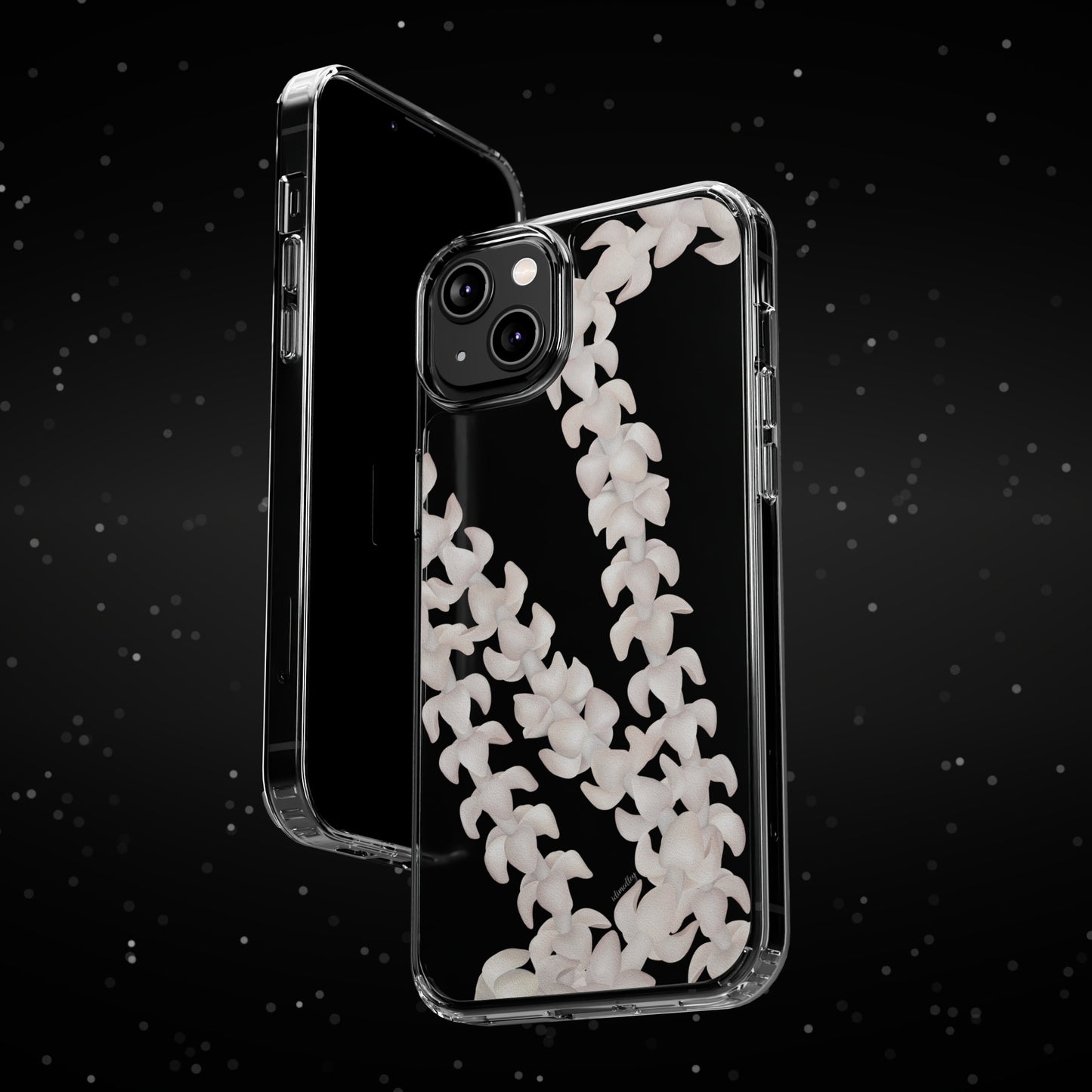 Puakenikeni Lei (Blush Pink) CLEAR Case