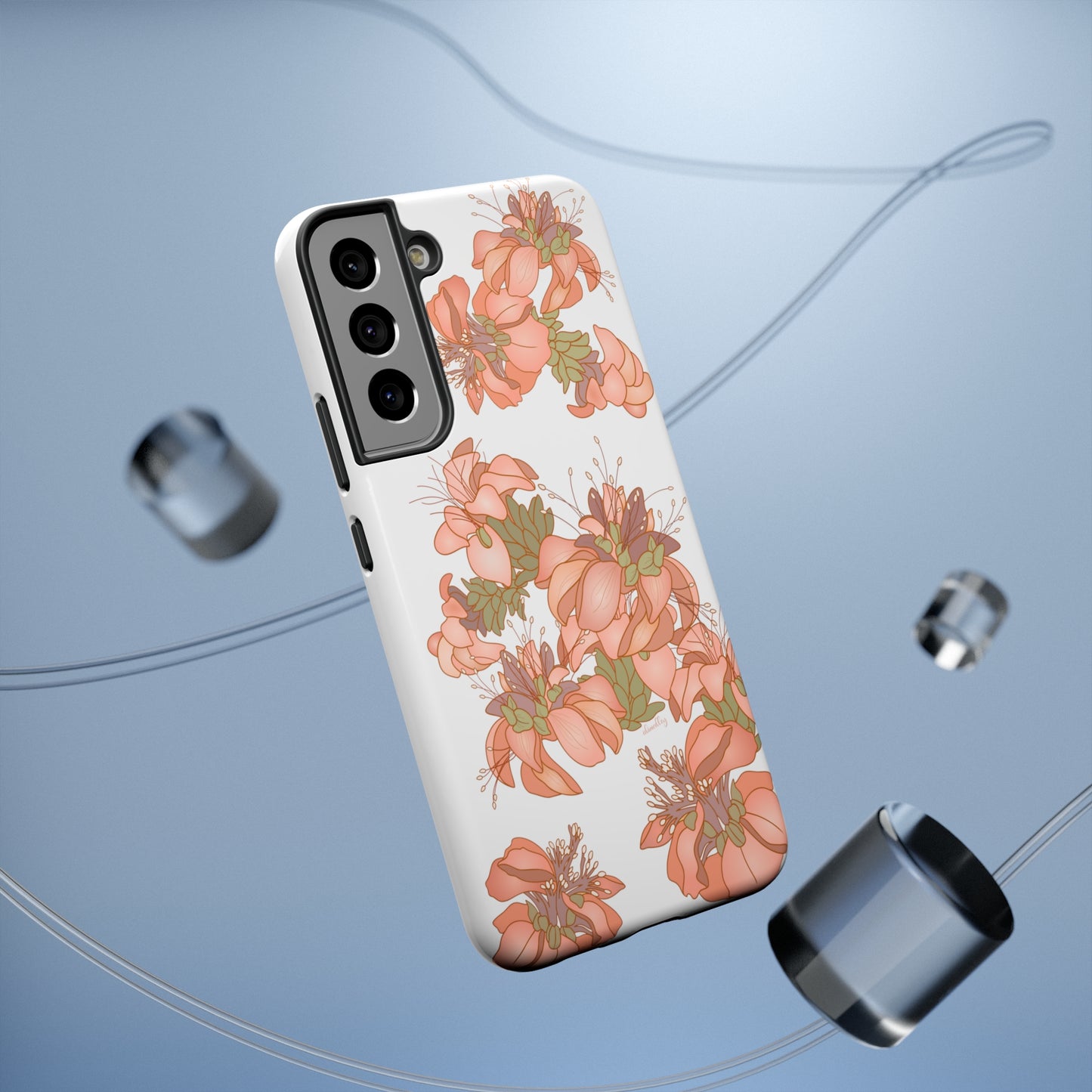 Wili Wili Flowers (White)
