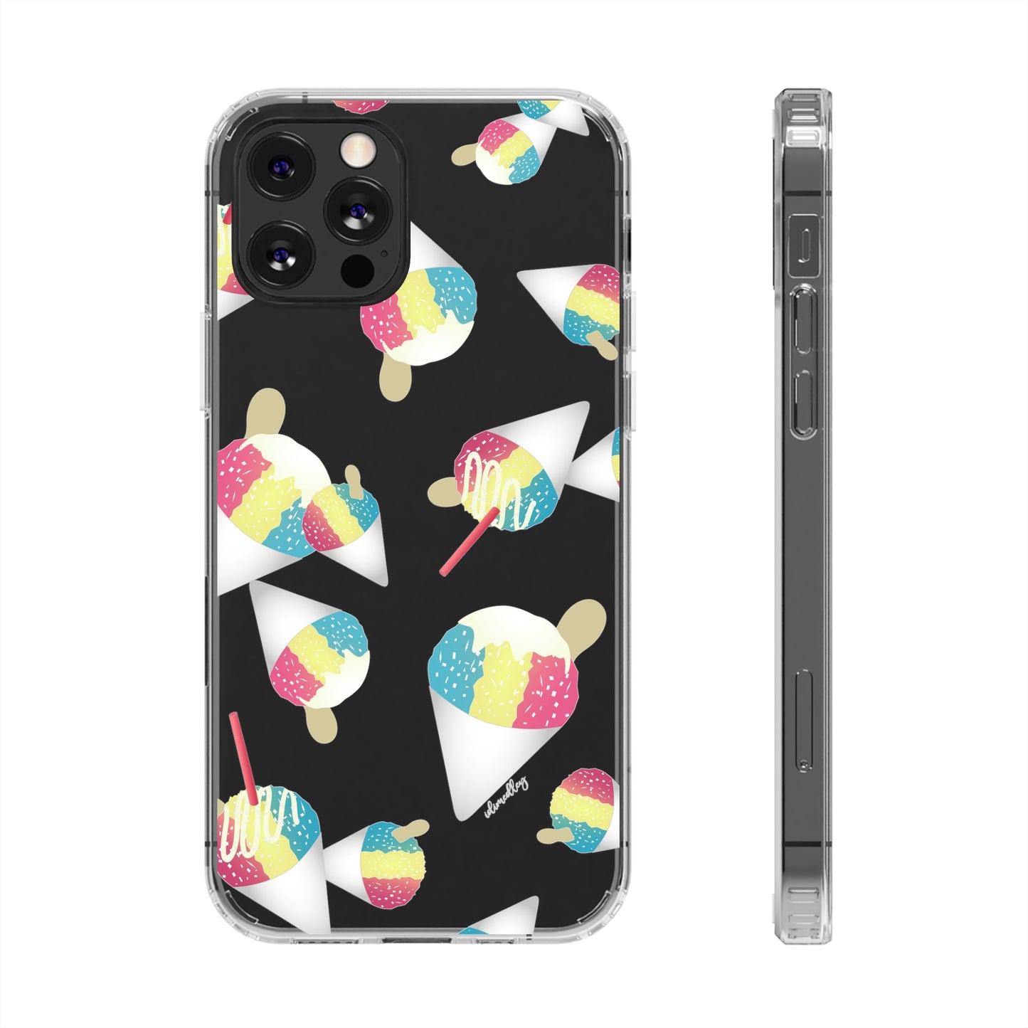 Rainbow Shave Ice CLEAR Case