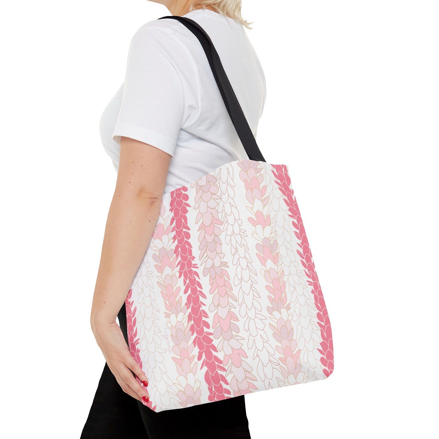 Tote Bag- Pakalana Stringing Pink