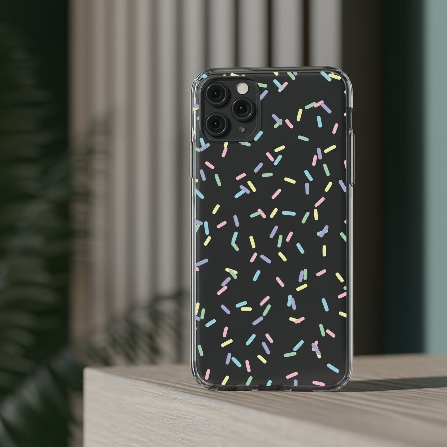 Rainbow Sprinkles CLEAR Case