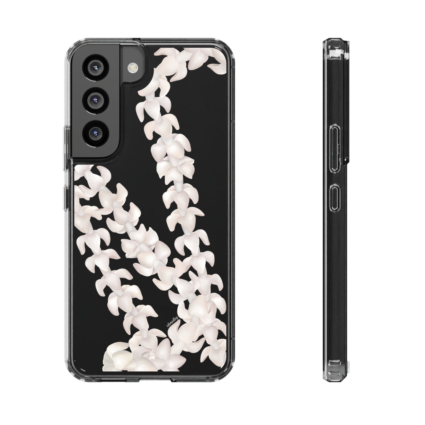 Puakenikeni Lei (Blush Pink) CLEAR Case