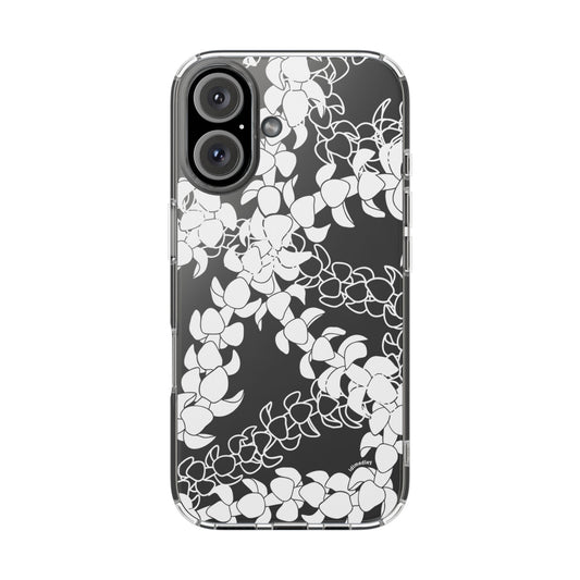 Puakenikeni Curvilinear Lei CLEAR Case