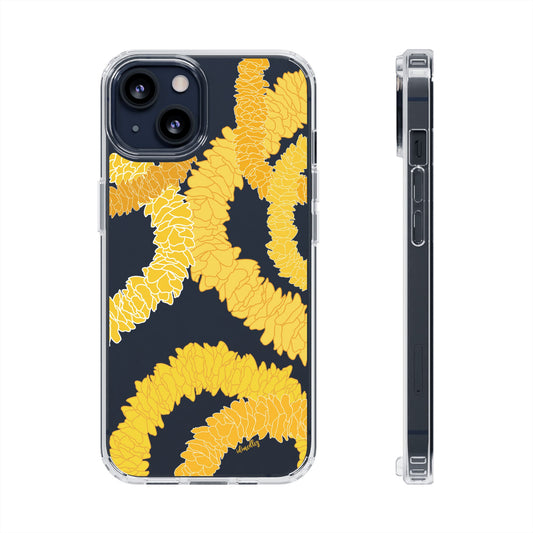Ilima Flower Lei CLEAR Case