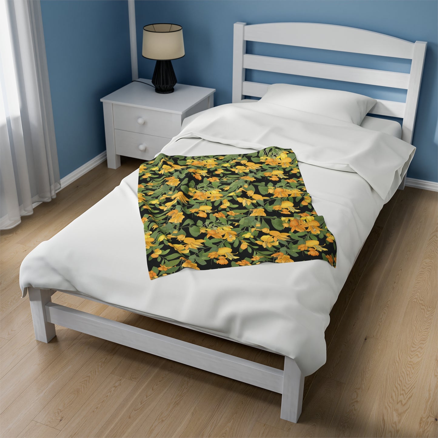 Velveteen Blanket-Mamane Flower Cluster