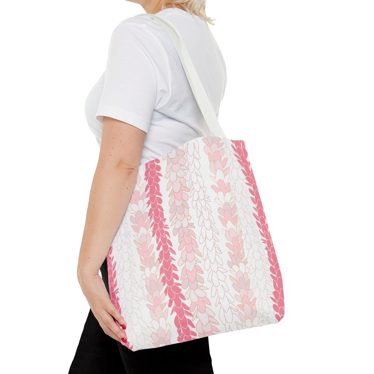 Tote Bag- Pakalana Stringing Pink