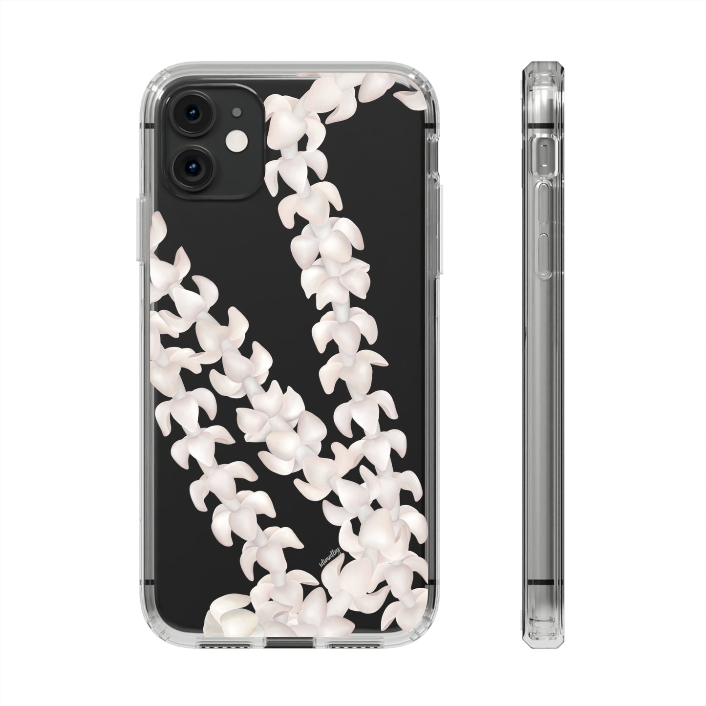 Puakenikeni Lei (Blush Pink) CLEAR Case