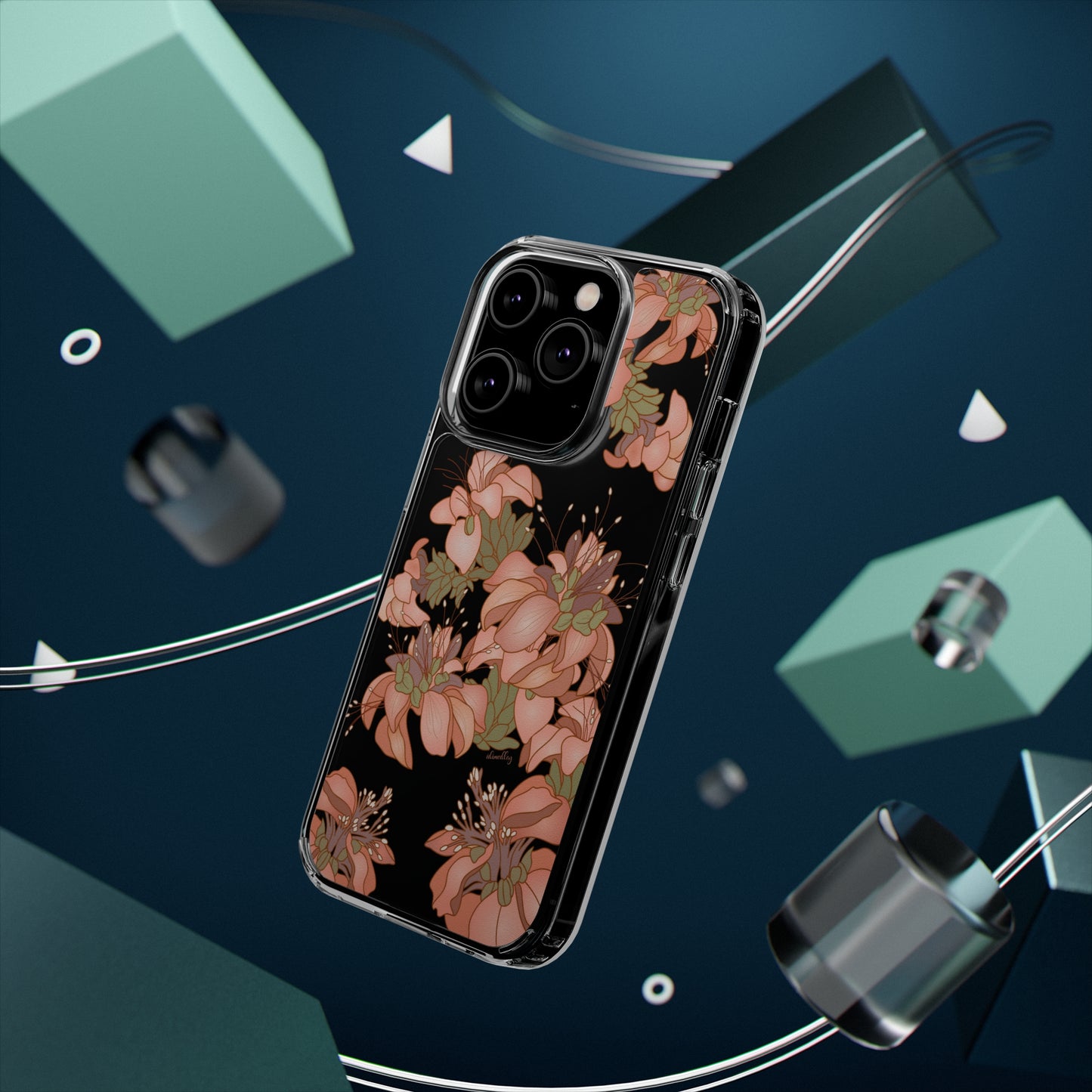 Wili Wili Flowers CLEAR Case
