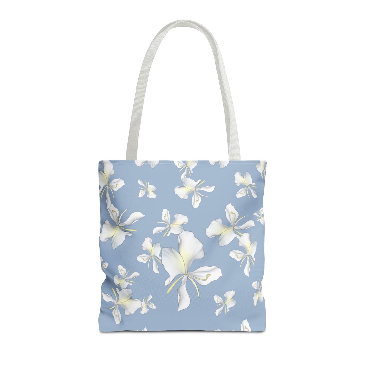 Tote bag- Awapuhi Falling (Cyan)