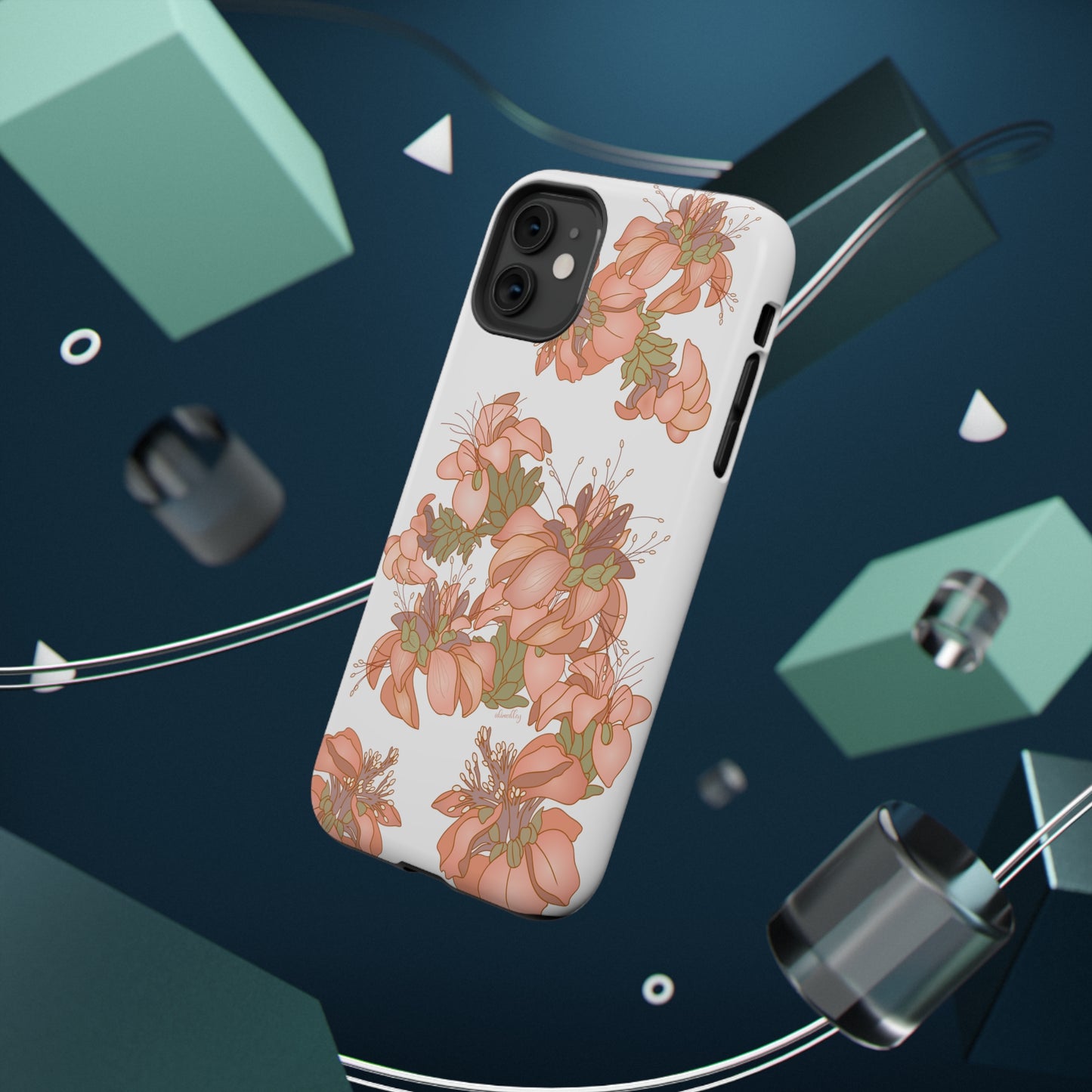 Wili Wili Flowers (White)