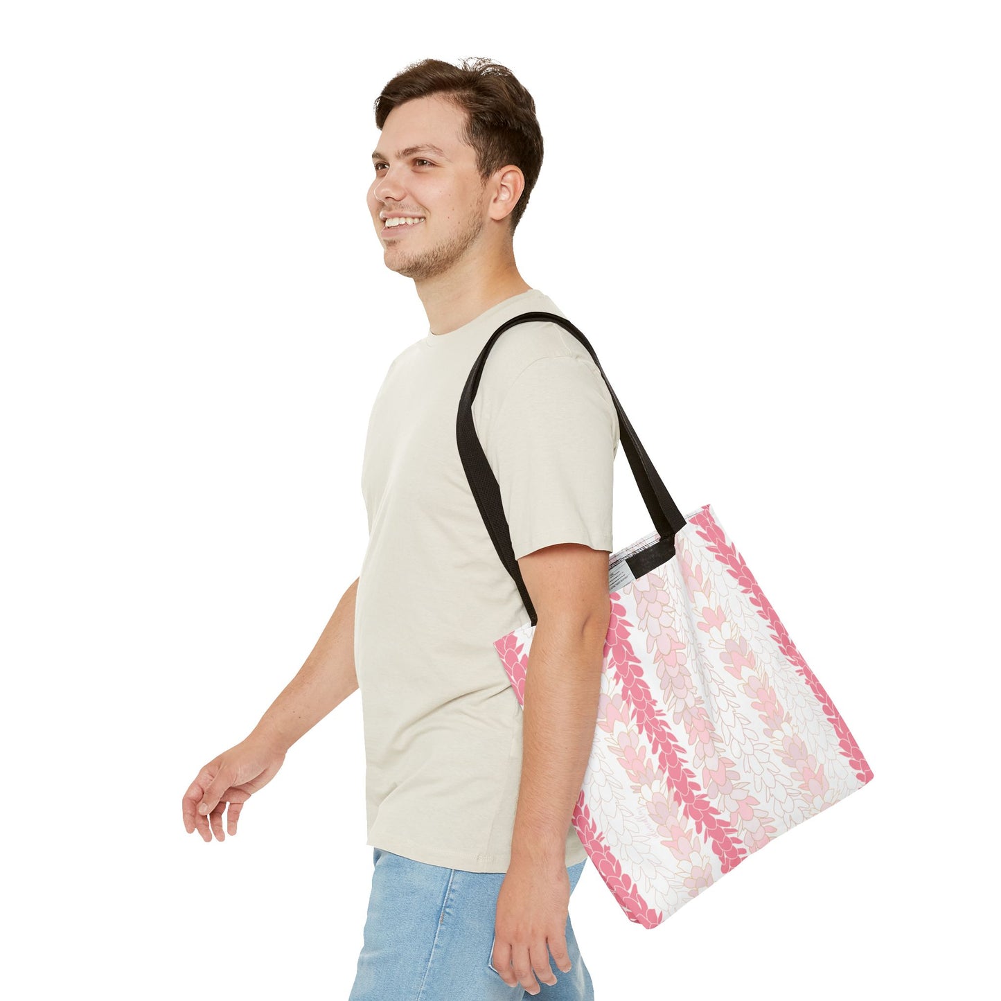 Tote Bag- Pakalana Stringing Pink